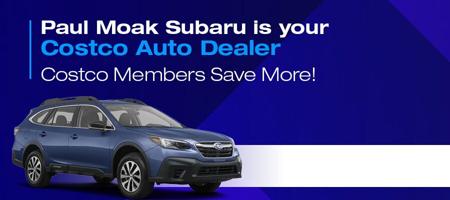 Costco Auto Program at Paul Moak Subaru