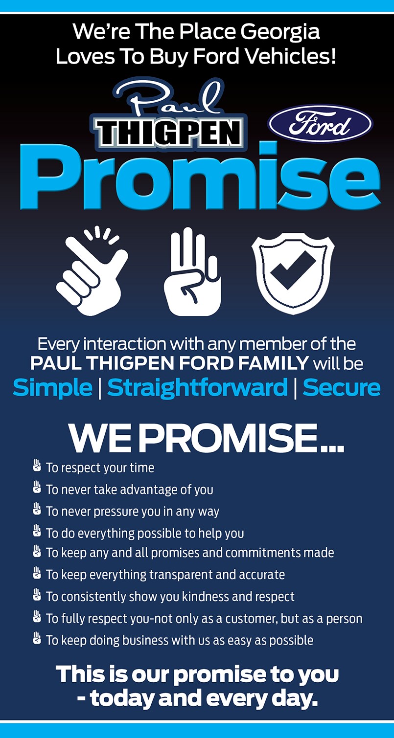 Paul Thigpen Ford Promise