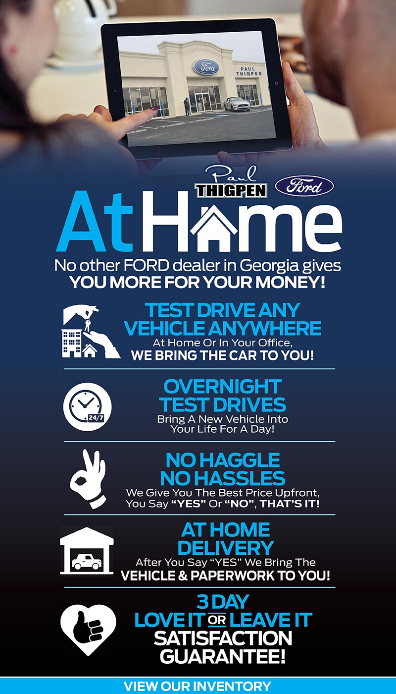 Paul Thigpen Ford Shop At Home