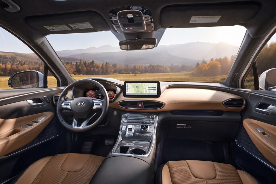 2021 Hyundai Santa Fe Interior