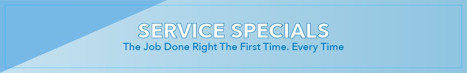 SERVICE SPECIALS