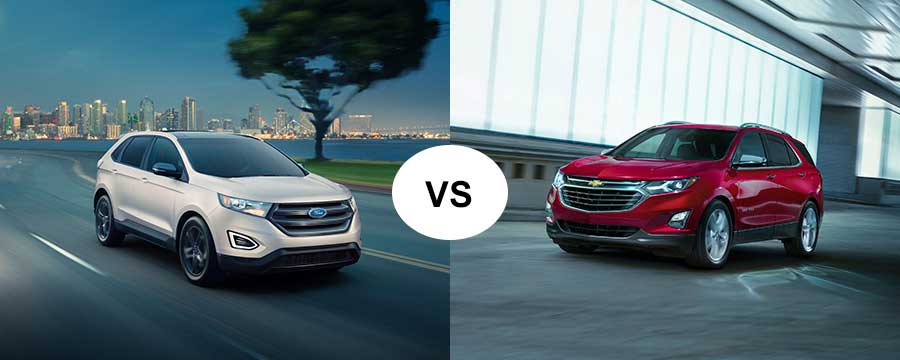 New 2018 Ford
Edge vs 2018 Chevy Equinox Washington NC