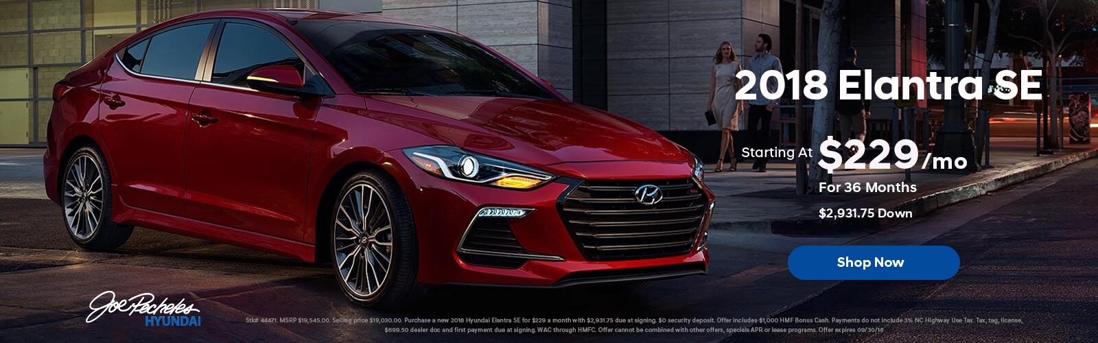 Pecheles Hyundai Sales Sept 18