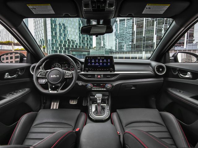New Kia Forte interior dash