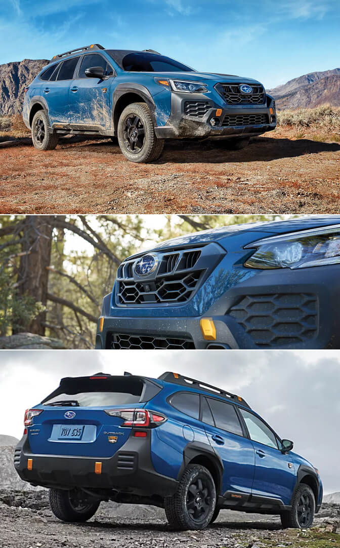 Subaru Outback Wilderness in Geyser Blue