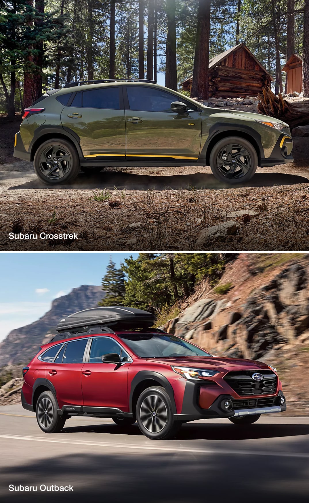 Subaru Crosstrek vs. Outback Size & Dimensions