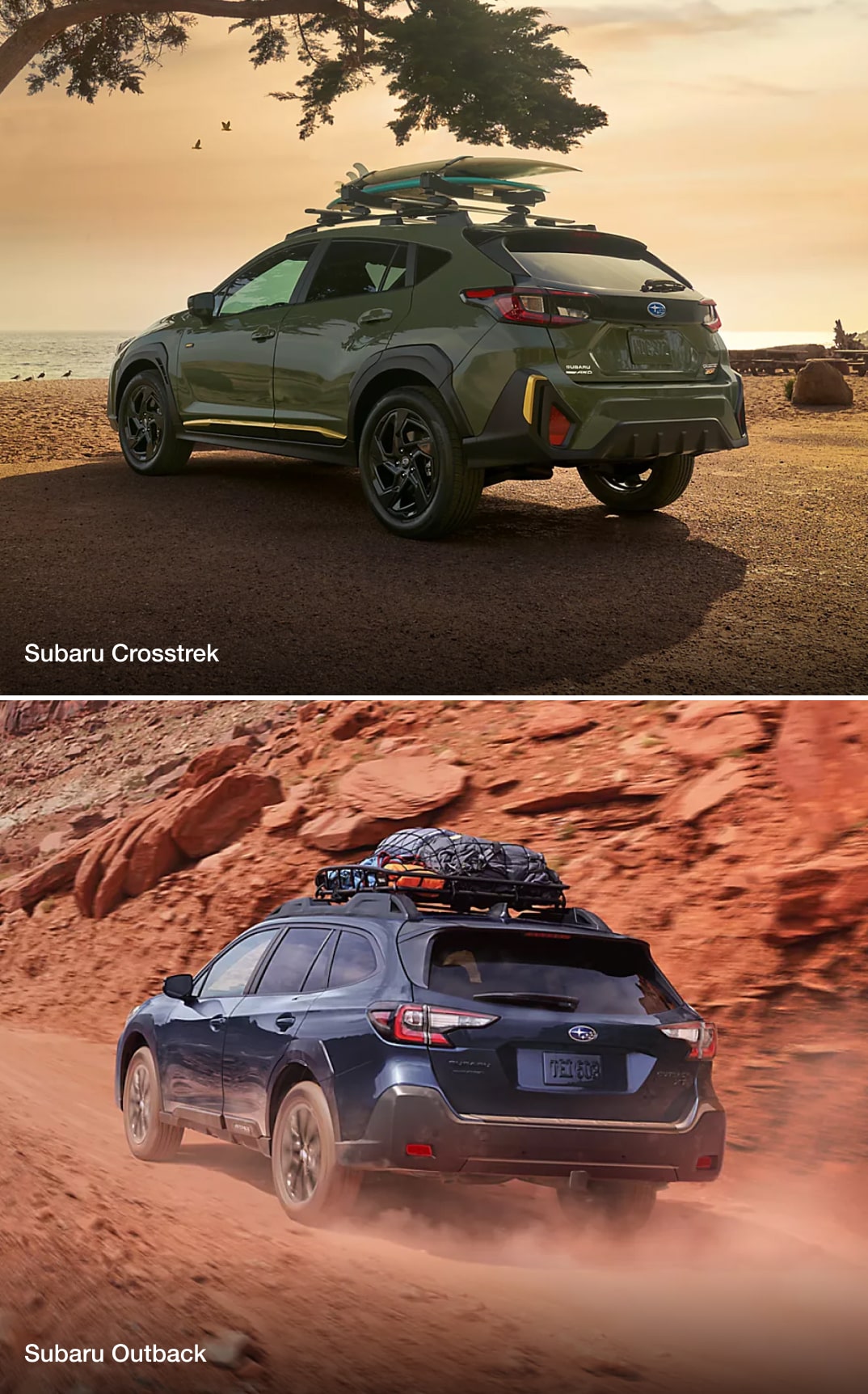 Subaru Crosstrek vs. Outback Trim Levels