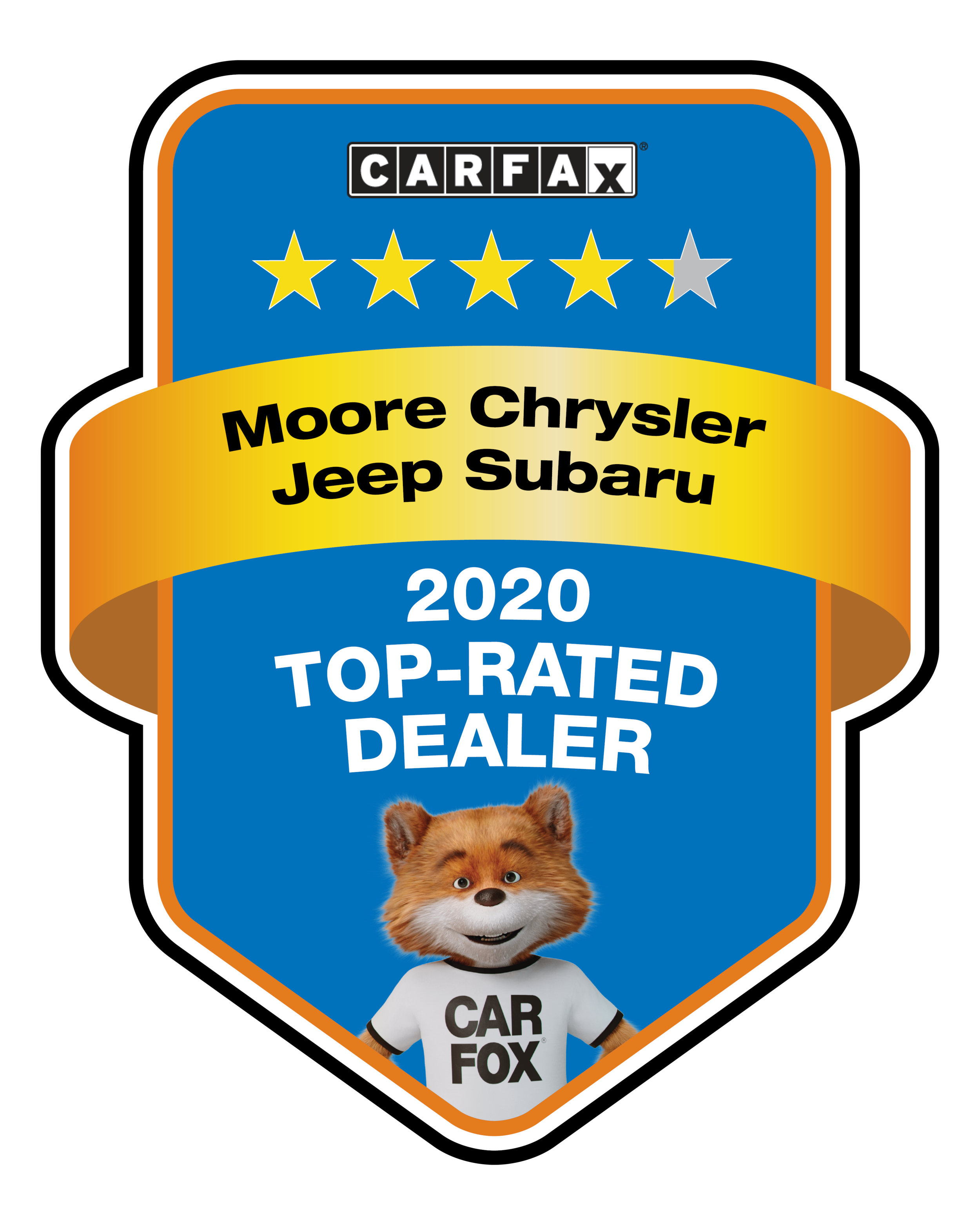 2021 Top Rated Dealer Subaru