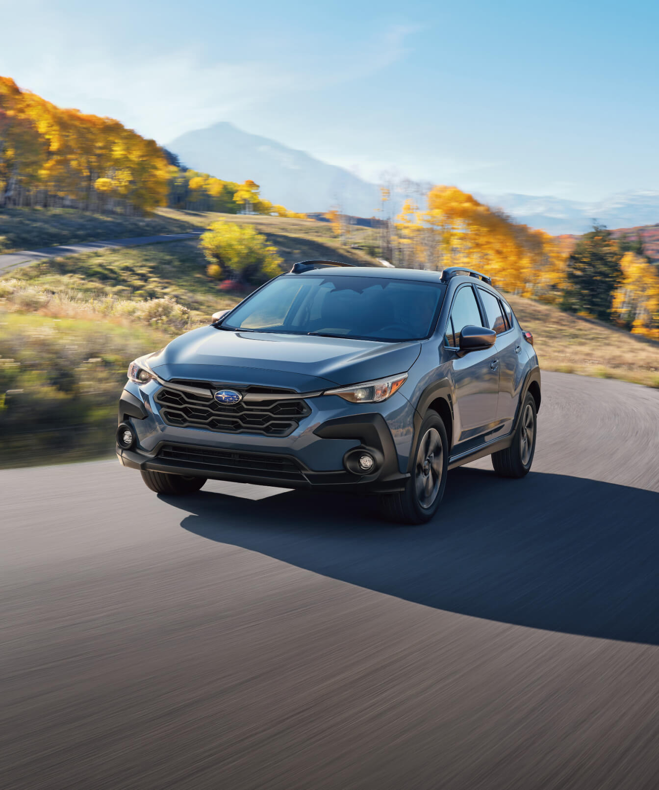 2025 Subaru Crosstrek in scenic mountain setting