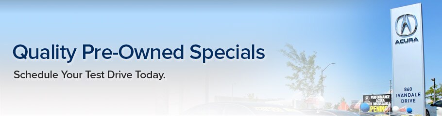 Quality Pre-Owned Specials