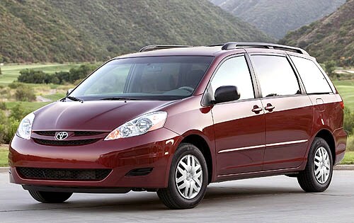 2010 Toyota minivan sienna