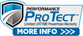 Performance ProTect Limited Lifetime Powertrain Warranty