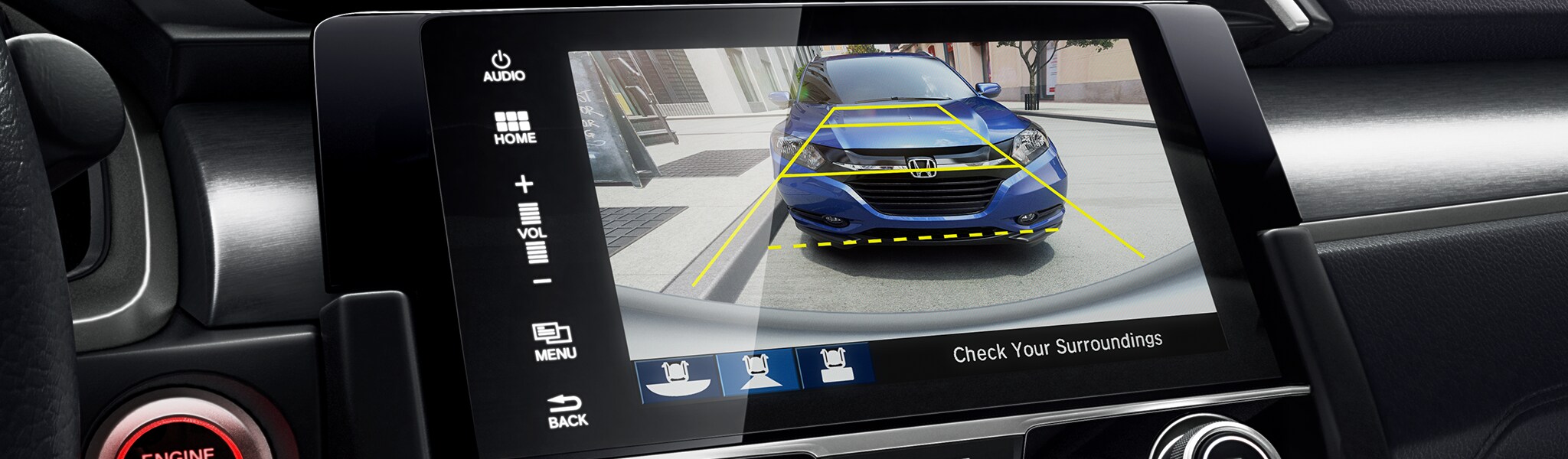Rearview Camera Available on the new Honda Civic