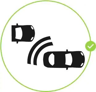 Blind spot monitoring on the Honda CR-V and Toyota RAV4