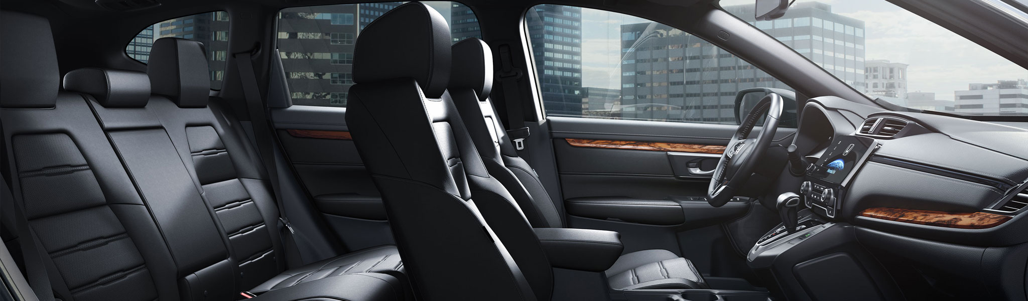 One-touch panoramic moonroof on the Honda CR-V