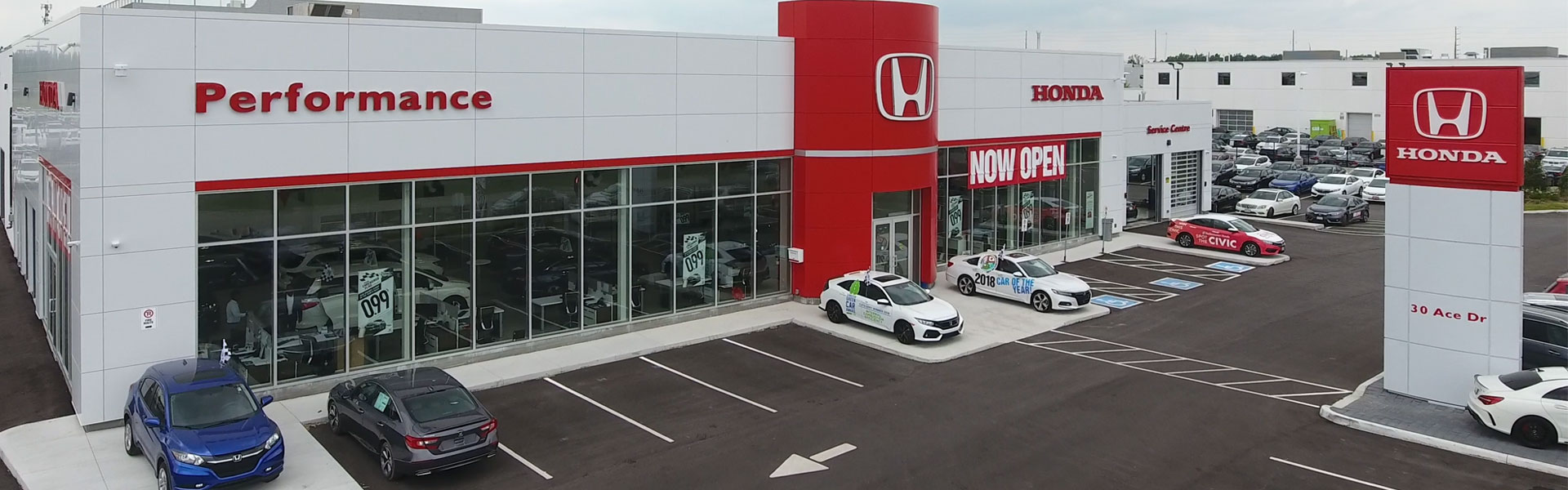 Performance Honda Dealership Photo