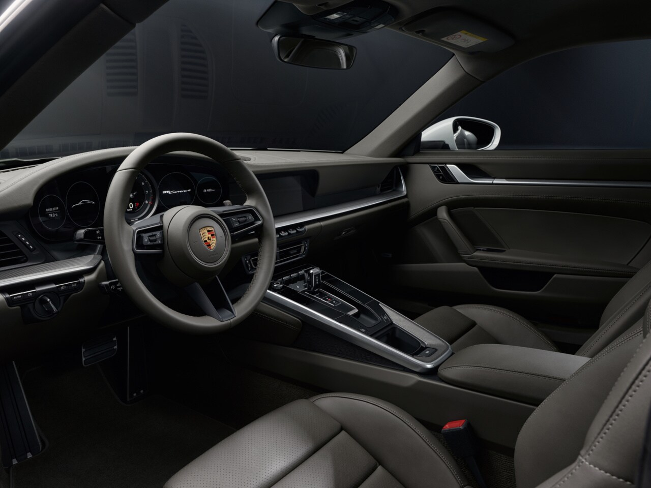 2025 Porsche 911 Carrera Dashboard