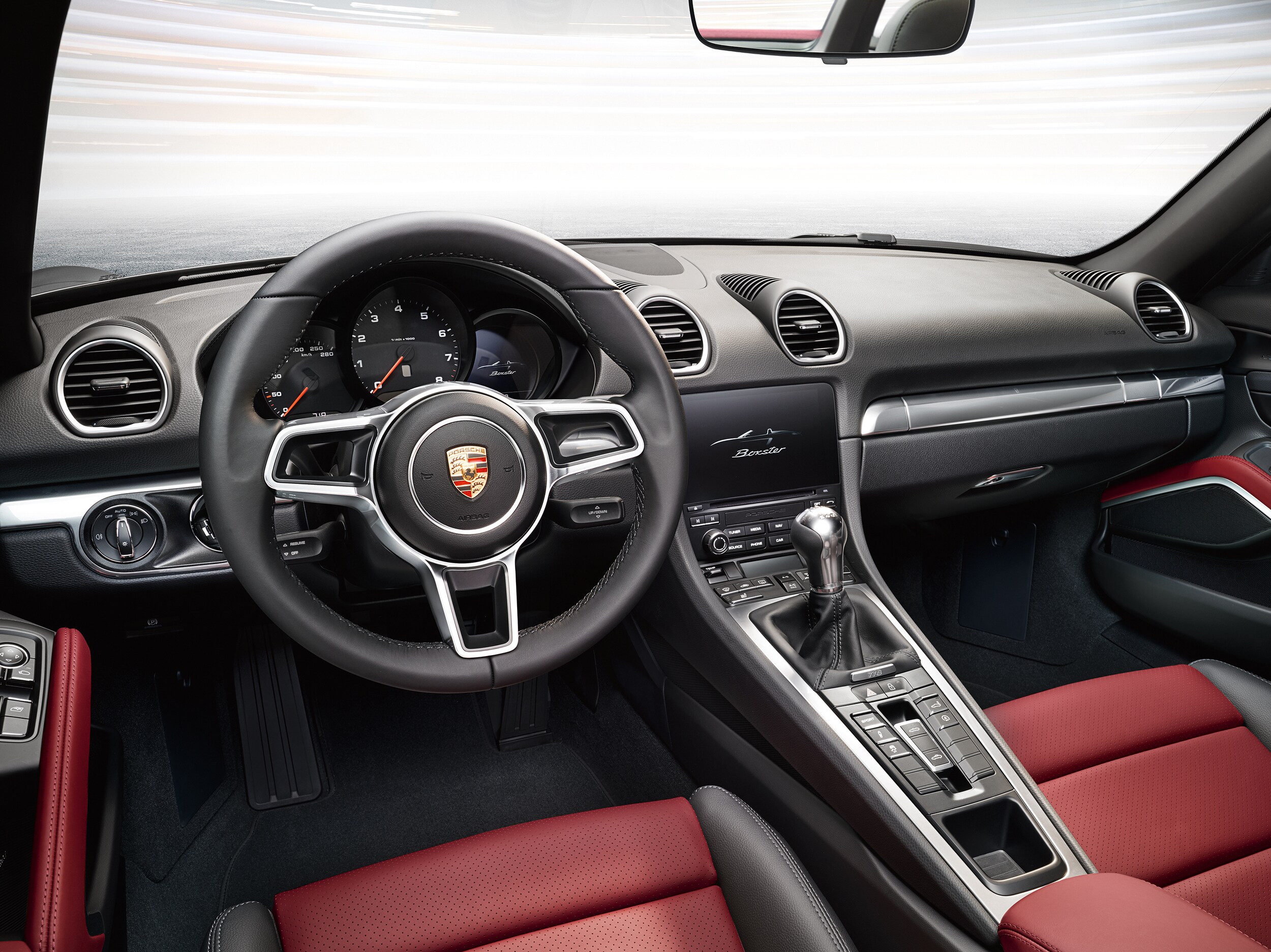2025 Porsche 718 Boxster Dashboard