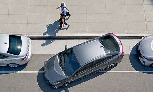 Take the guess work out of parking with Toyota Safety Sense.