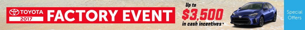 Toyota Revved up for summer sales event