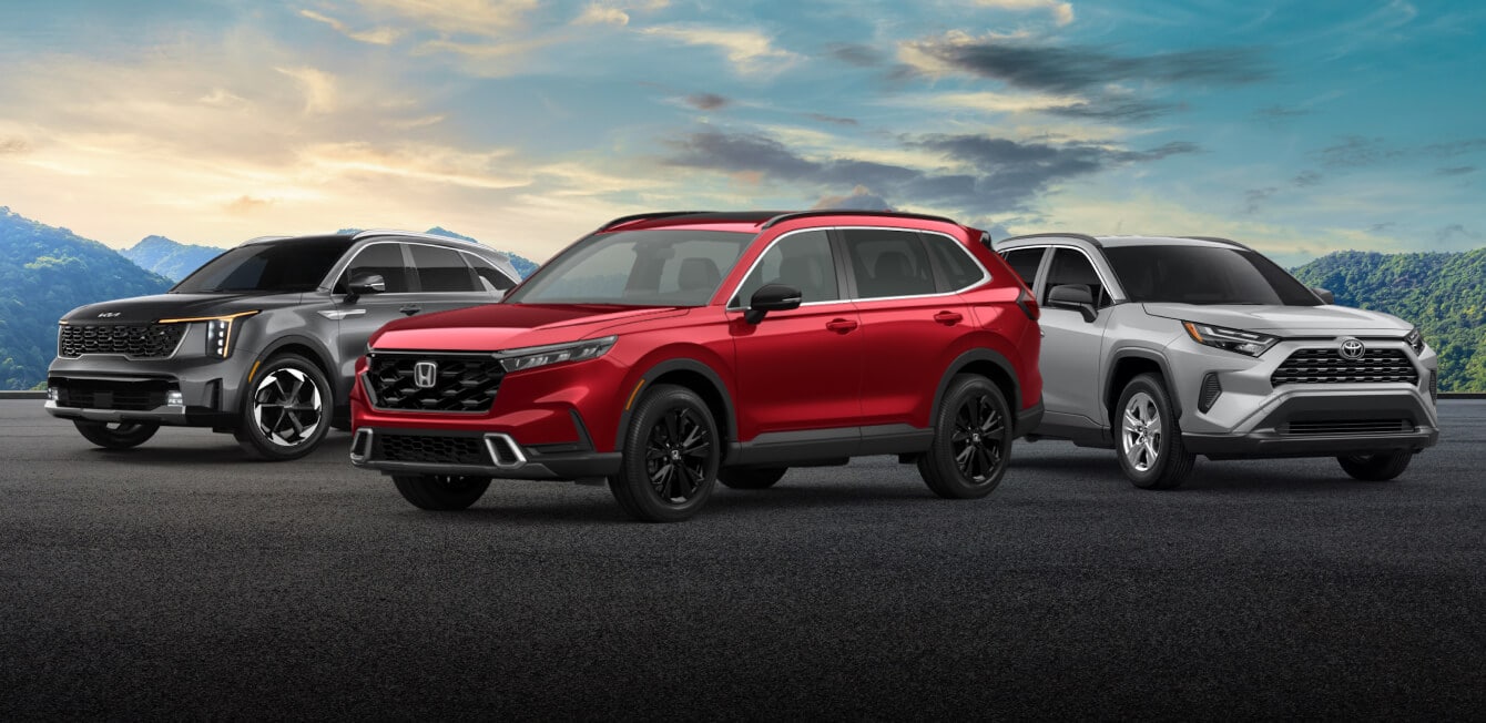 CR-V Hybrid vs. RAV4 Hybrid vs. Sorento Hybrid