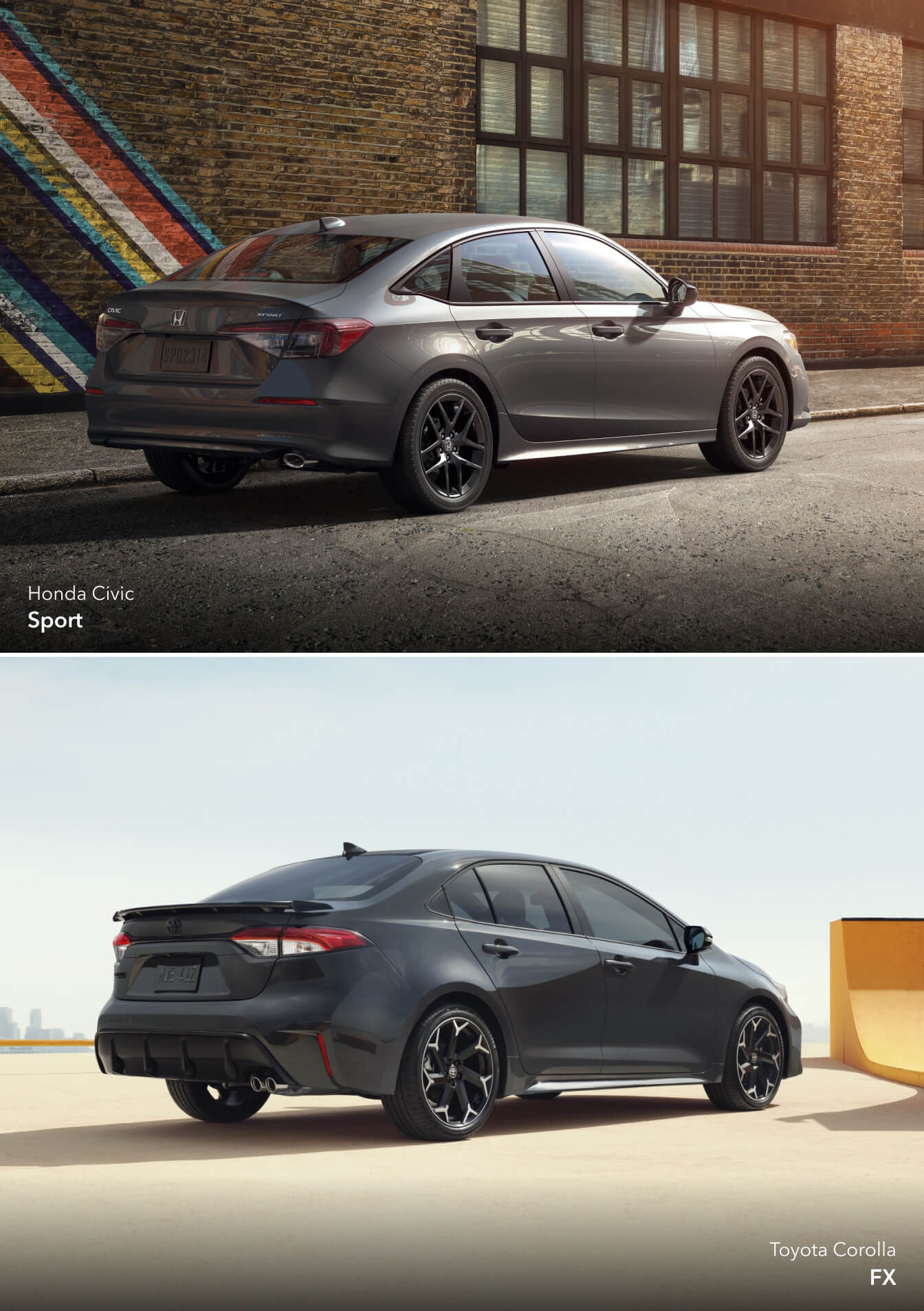 2025 Toyota Corolla vs. 2025 Honda Civic: Trims and Pricing