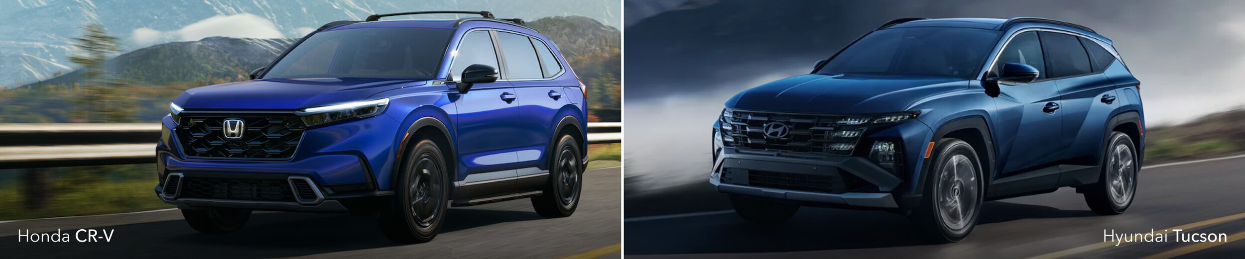 Honda CR-V vs. Hyundai Tucson