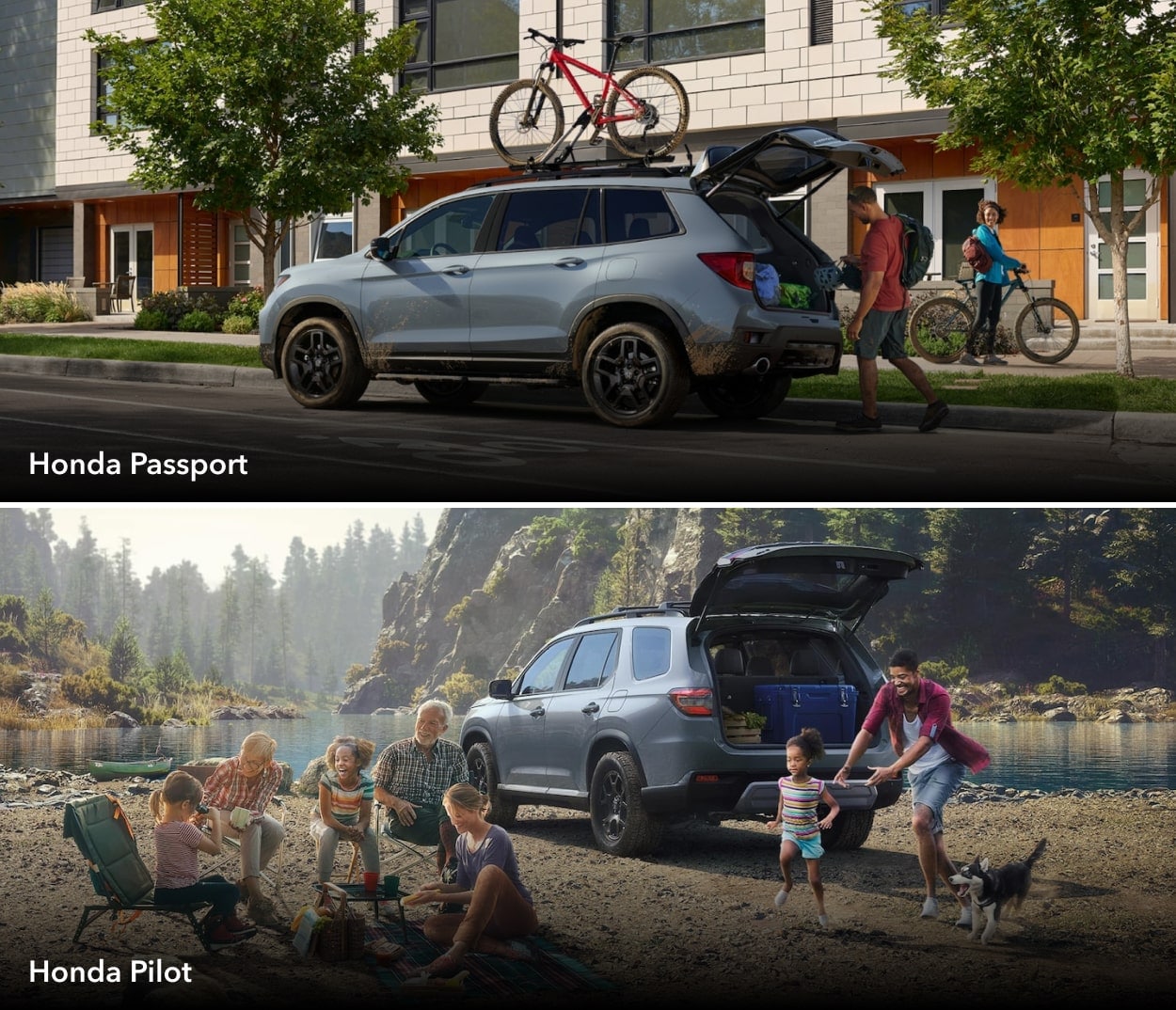 Honda Passport vs. Pilot Dimensions & Cargo Space
