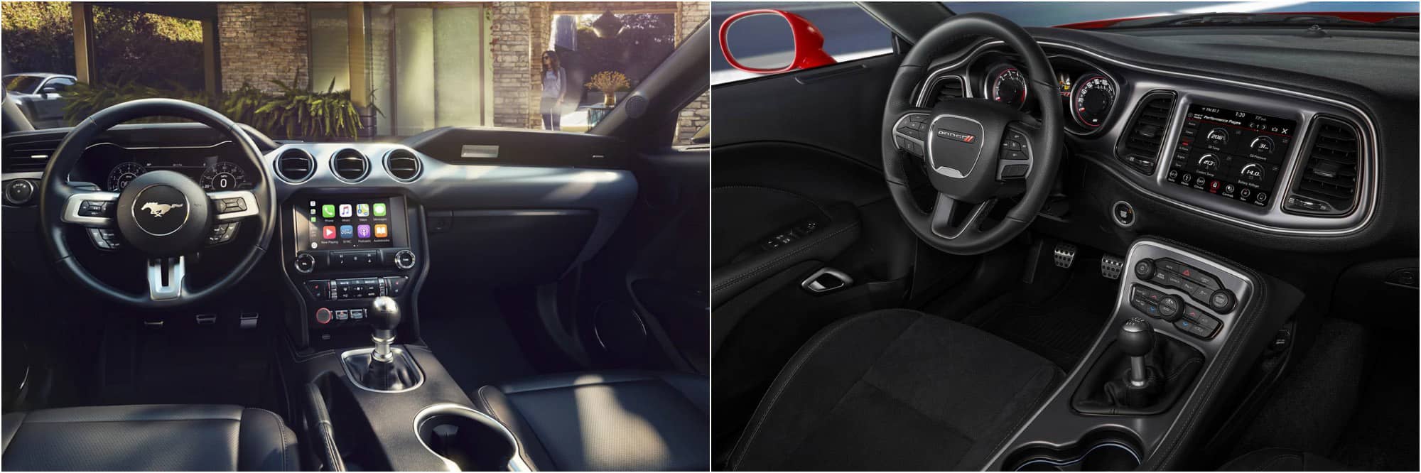 2022 Ford Mustang Vs Dodge Challenger Interior 2022 Ford Mustang Vs Dodge Challenger Interior