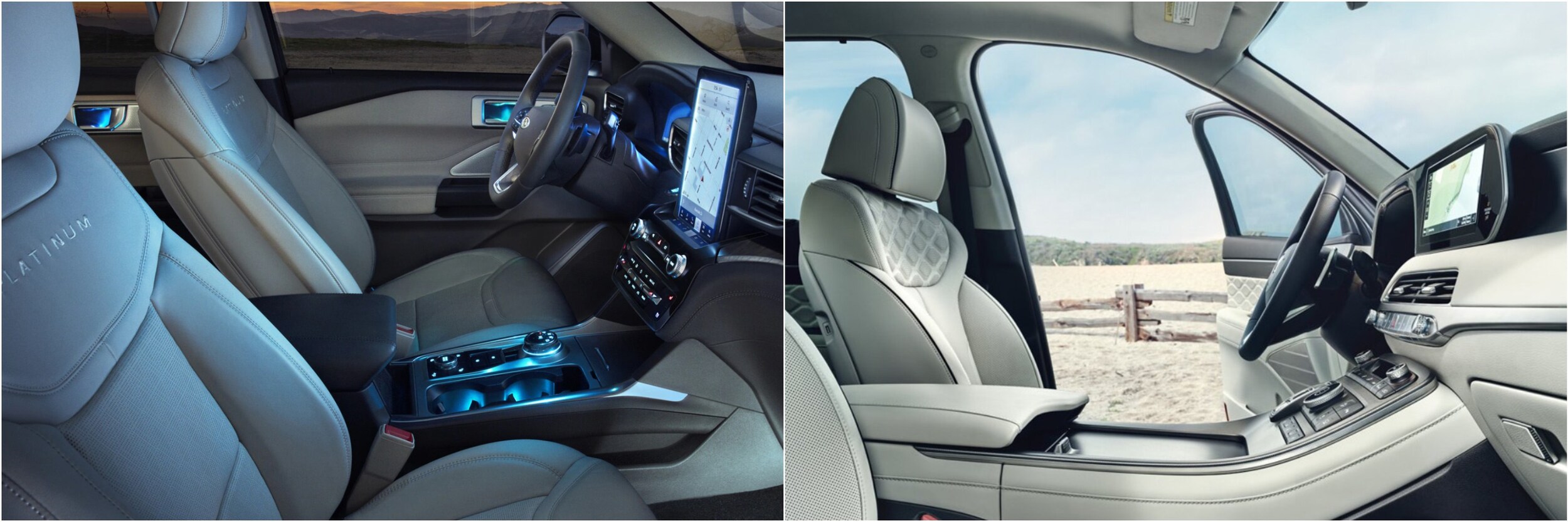 2022 Ford Explorer Vs Hyundai Palisade Interior 2022 Ford Explorer Vs Hyundai Palisade Interior