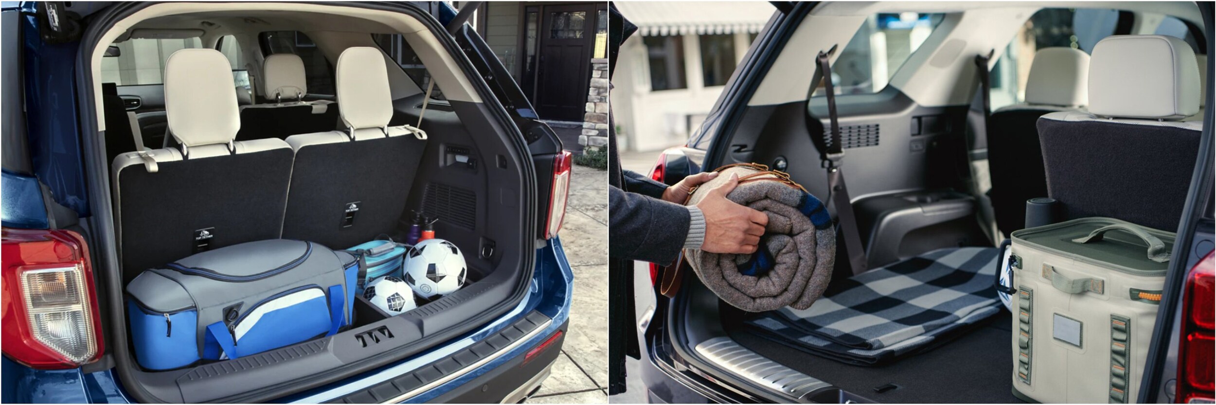 2022 Ford Explorer Vs Hyundai Palisade Rear Storage 2022 Ford Explorer Vs Hyundai Palisade Rear Storage