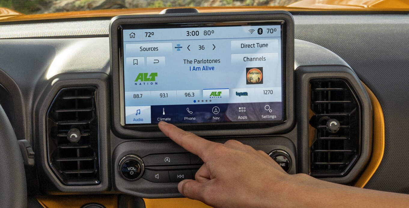 2022 Ford Bronco Sport 4.PNG 2022 Ford Bronco Sport Infotainment System