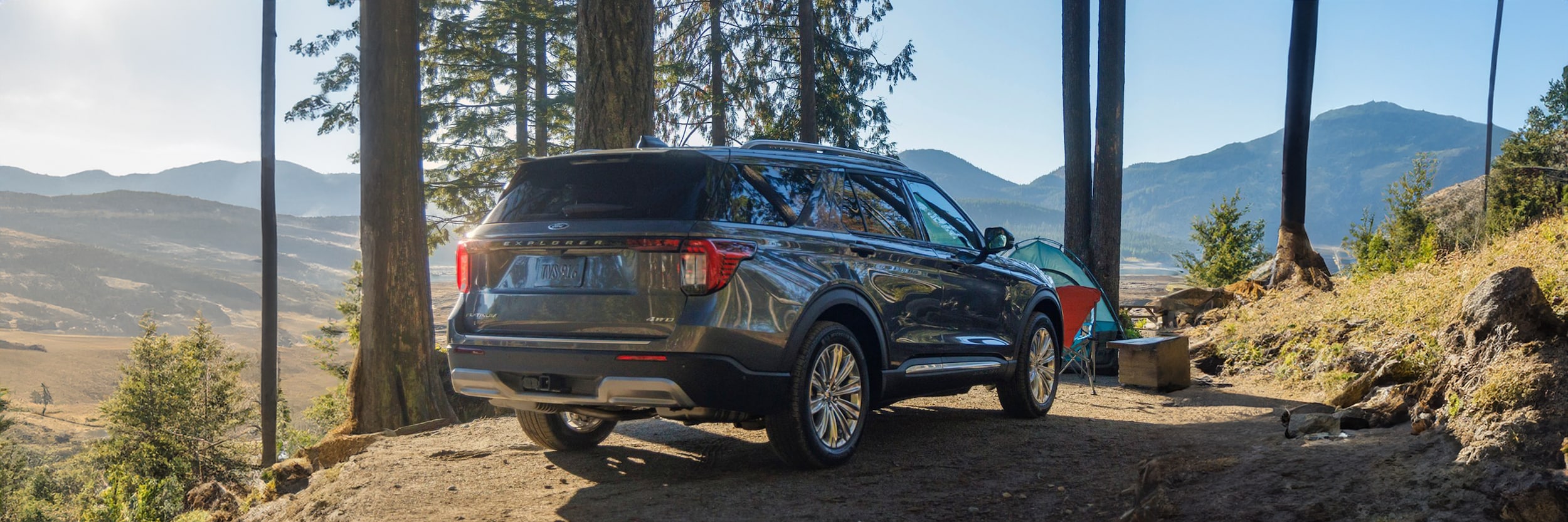 2024 Ford Explorer off-road in high altitude