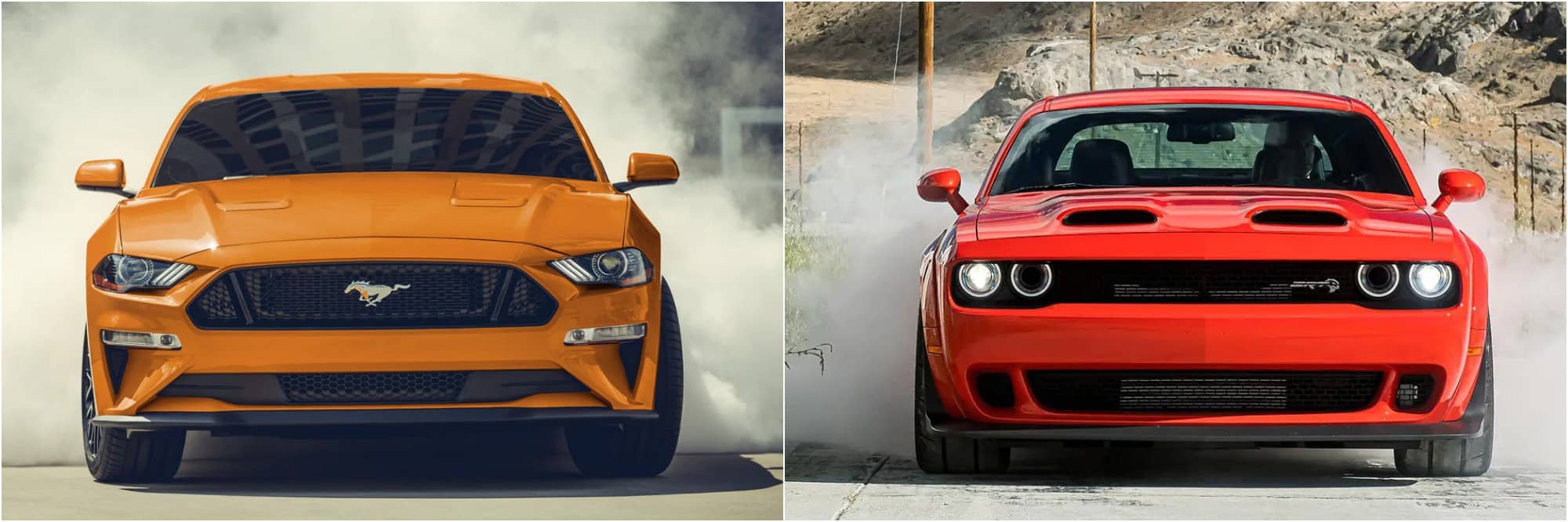 2022 Ford Mustang Vs Dodge Challenger Front 2022 Ford Mustang Vs Dodge Challenger Front