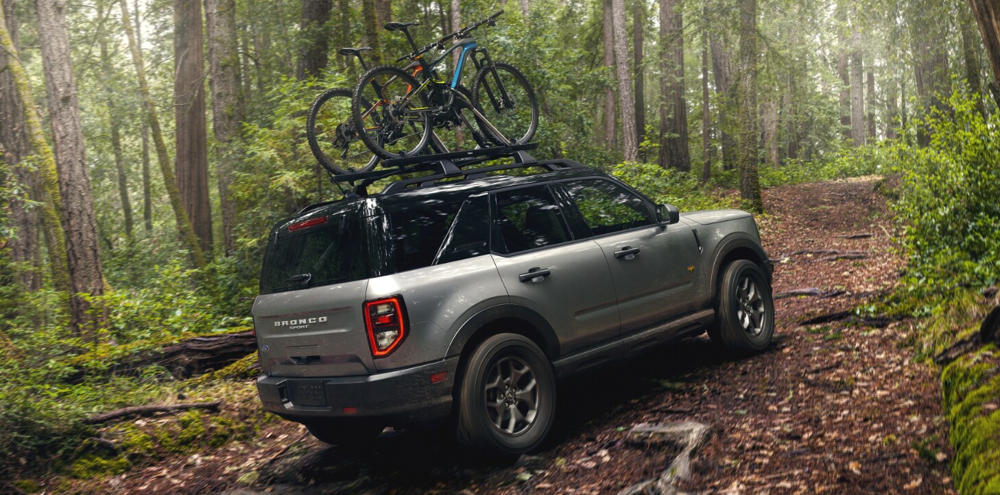 Ford Bronco Sport 5.PNG Ford Bronco Sport Driving Through the Forest
