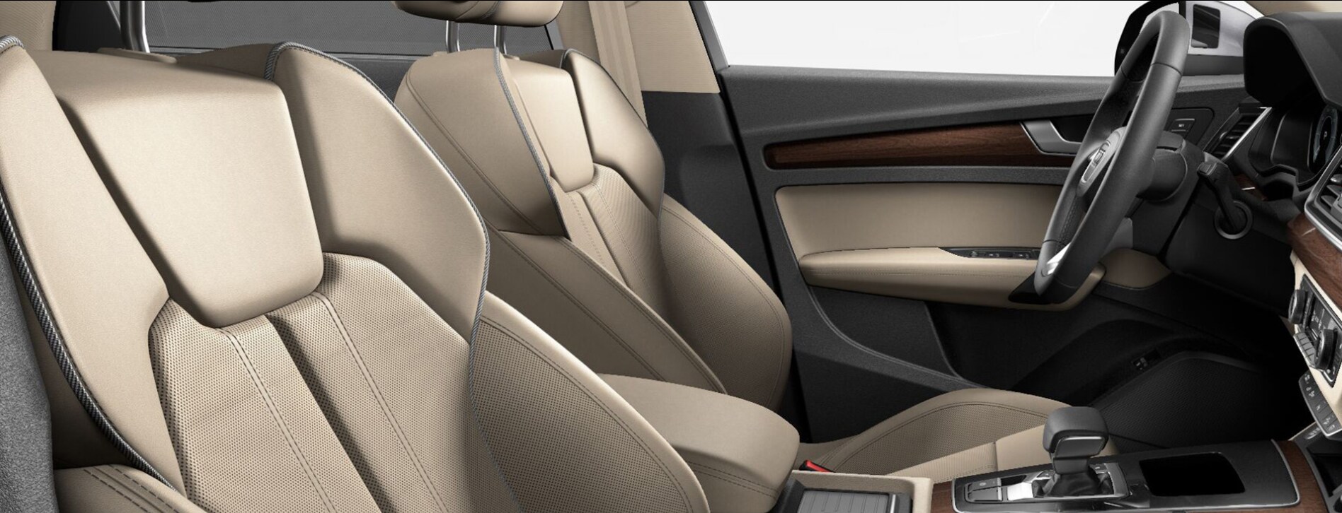 2023-audi-q5-3.PNG A view of the interior cabin and seating of a 2023 Audi Q5