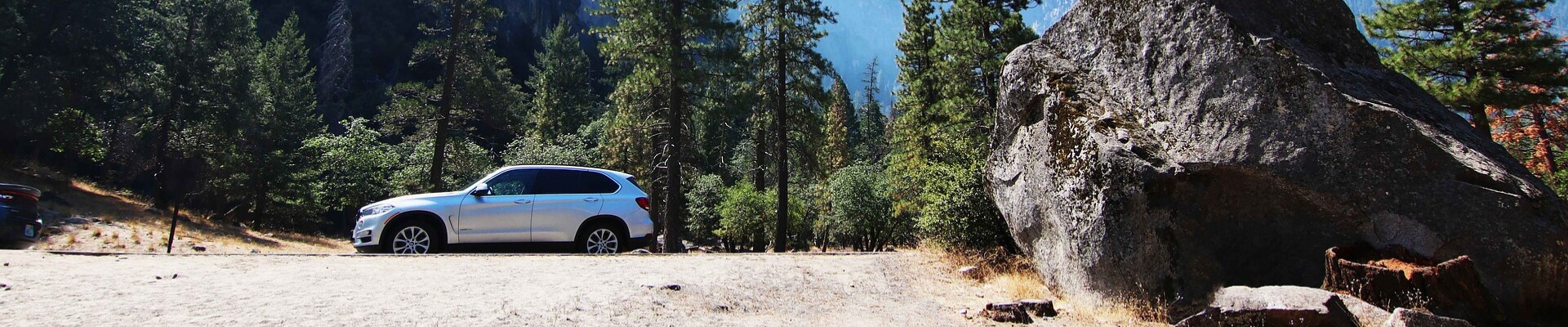 Best Crossovers SUVs of 2019 in Colorado Springs Phil Long Dealerships.png 2019 Buick Crossover SUV parked on a mountain road leading up to Yosemite
