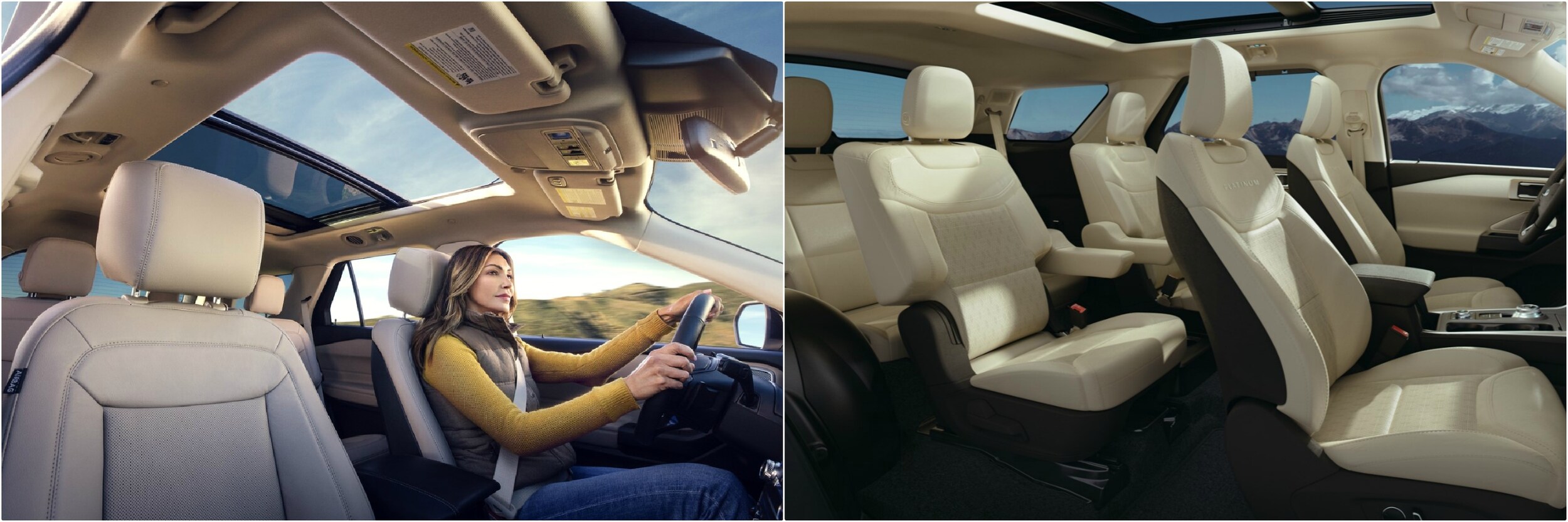2020-ford-explorer-vs-2019-ford-explorer-01.jpg Interior seating comparison between a 2020 and a 2019 Ford Explorer