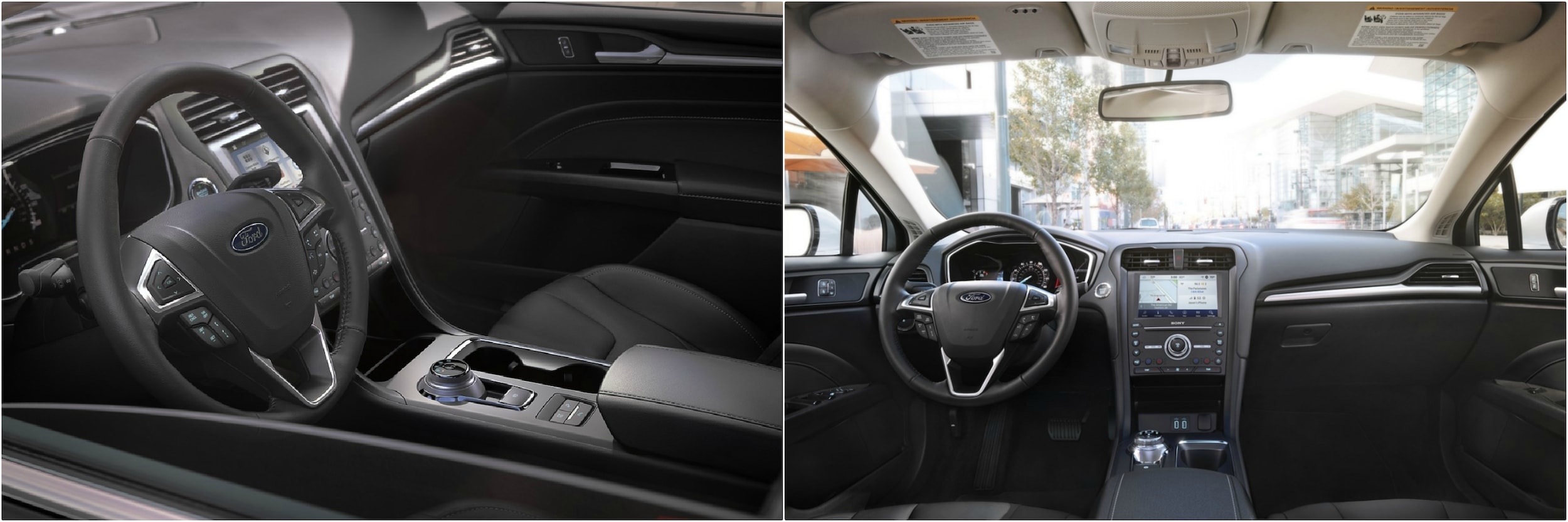 2020-ford-fusion-energi-hybrid.jpg interior views of the dashboard of a new Ford Fusion Hybrid