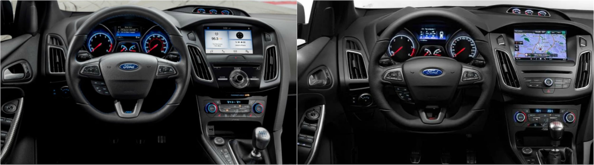 2018-ford-focus-vs-2017-ford-focus-interior.jpg interior comparison of a 2018 vs. 2017 Ford Focus
