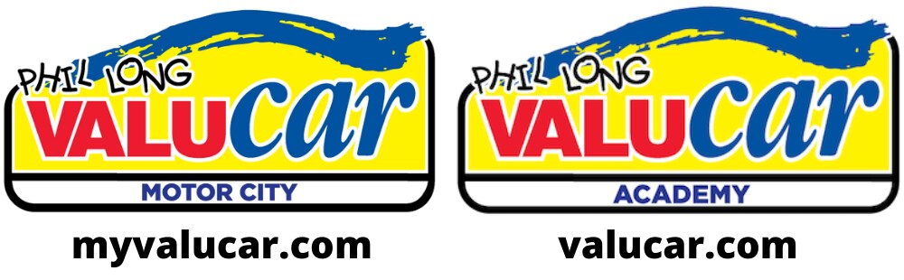 Phil Long Valucar Used Car Dealerships.png Phil Long Valucar Motor City and Phil Long Valucar Academy logos