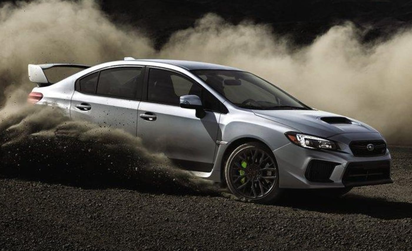 2019 Subaru WRX STI.png 2019 Subaru WRX STI making dirt clouds on an off-road track