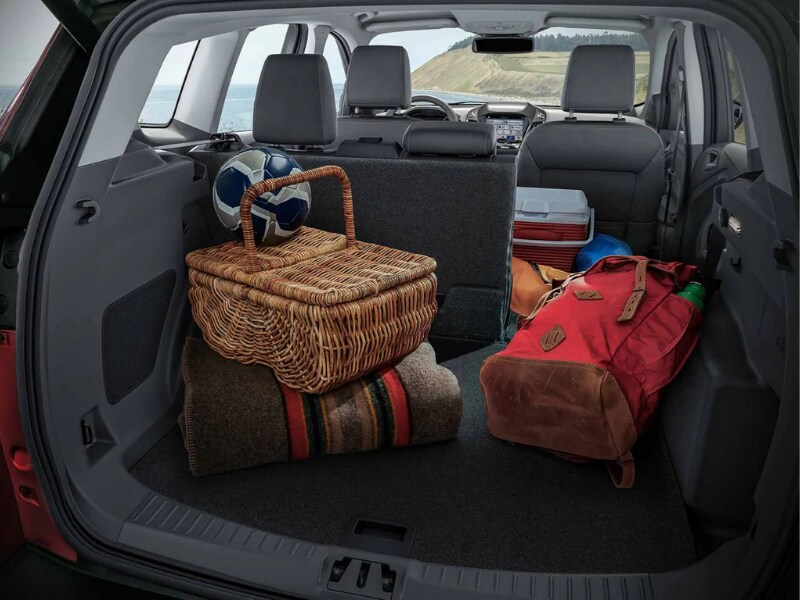 Interior of a 2019 Ford Escape SUV