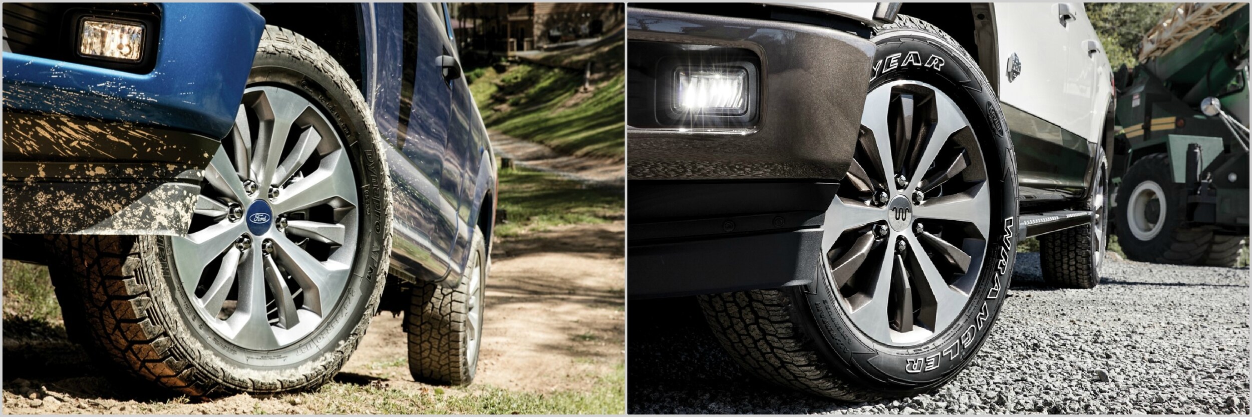 2021-vs-2020-ford-f150-raptor-tires.jpg zoomed view of 2021 and 2020 Raptor front tires