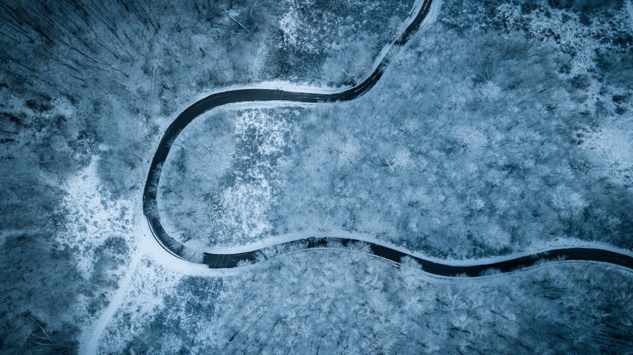 Snowy Road.jpg snowy forest road