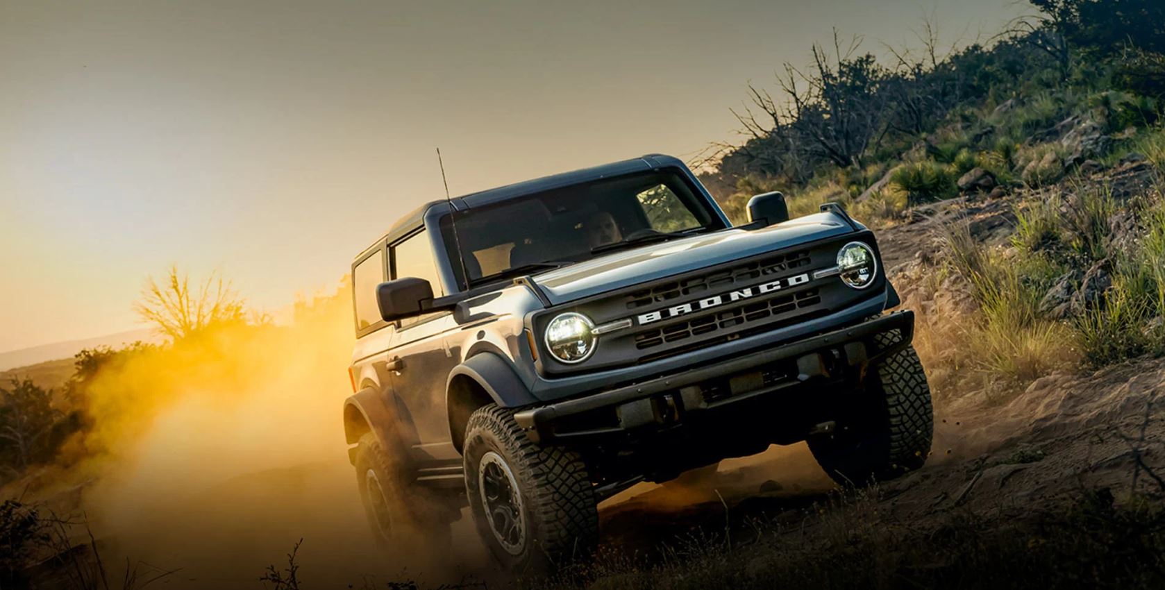 Bronco in Colorado.JPG A Ford Bronco driving over rough terrain.