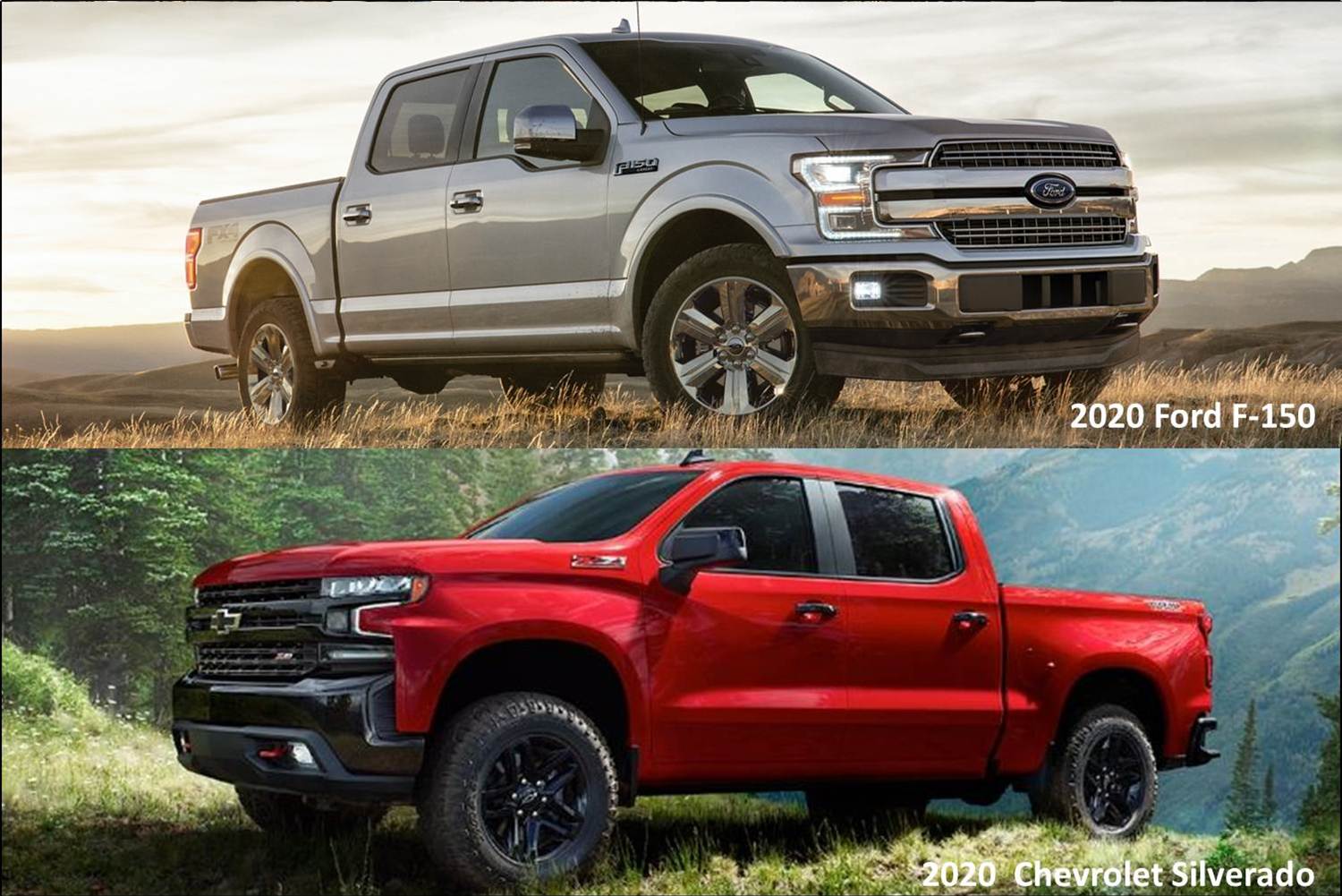 2020-ford-f-150-vs-2020-chevy-silverado-phil-long-ford-chapel-hills-colorado-springs-co.jpg 2020 Ford F-150 side by side compared to a 2020 Chevy Silverado