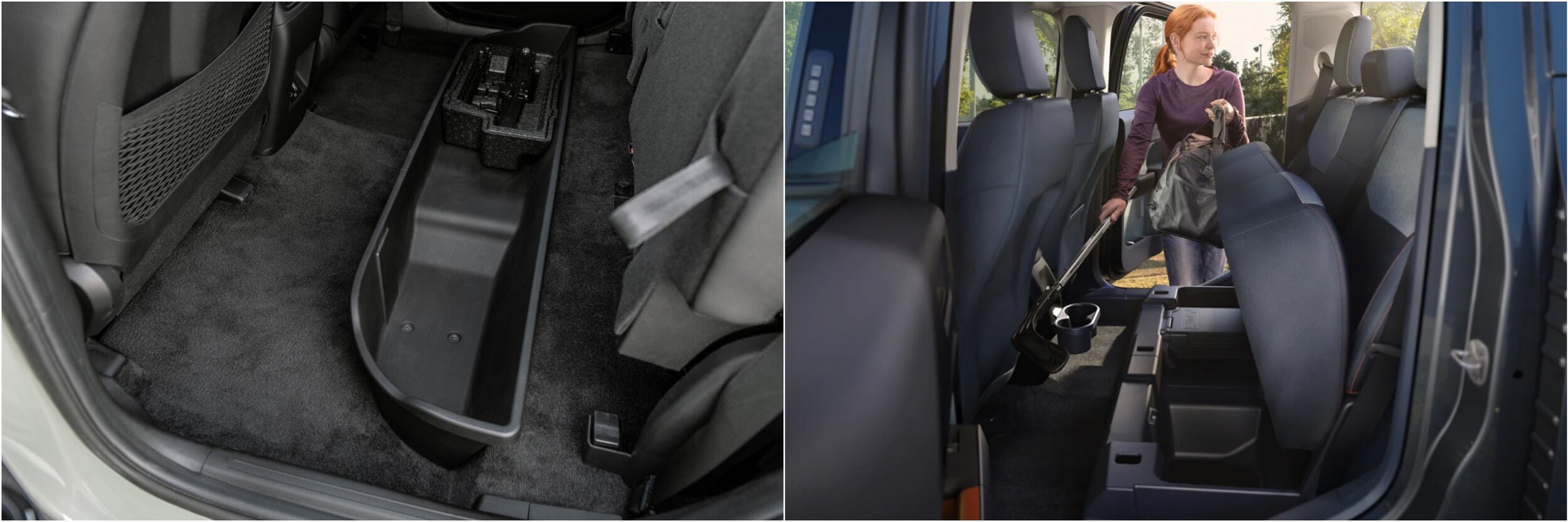 2022 Hyundai Santa Cruz Vs 2022 Ford Maverick Interior Storage.jpg