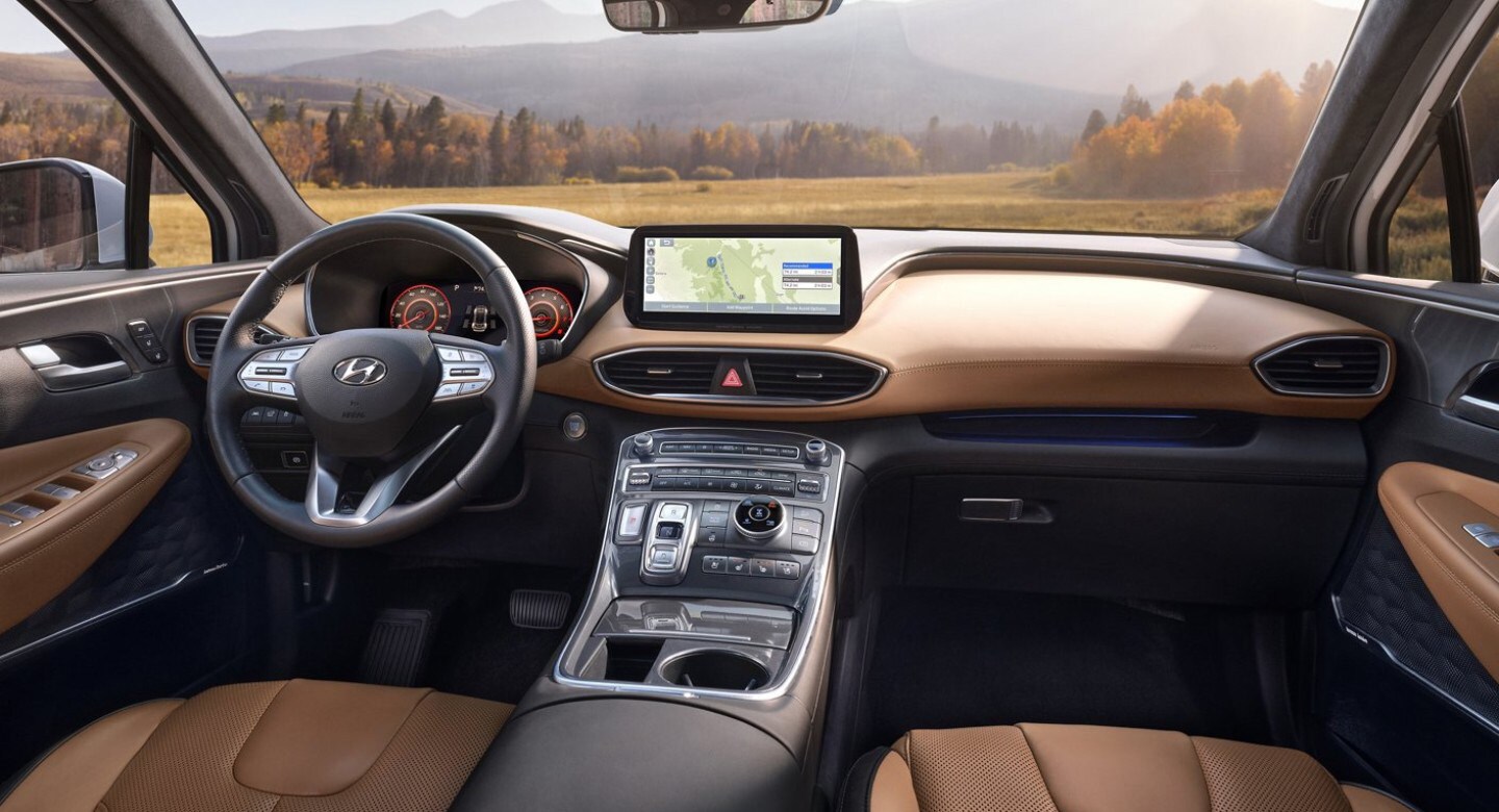 2022 Hyundai Santa Fe Interior Dashboard 2022 Hyundai Santa Fe Interior Dashboard