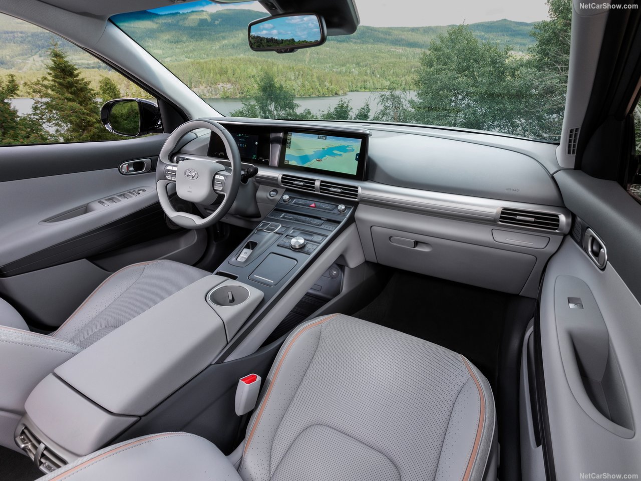Hyundai-Nexo-2019-1280-60.jpg Interior view of the Hyundai NEXO.